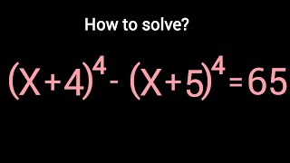 Quartic Equation  solving for X [upl. by Cohbath976]