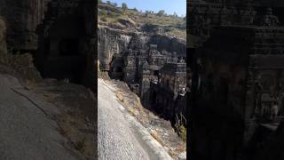 Ellora cave  unbelievable Shiv temple travel vikaskashyap hindutemple shivtemple mountains [upl. by Portland]