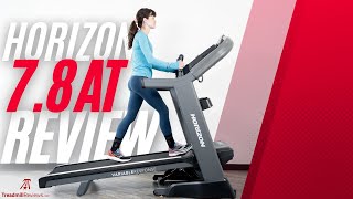 Horizon 78 AT Treadmill Review  Best Treadmill For Intervals [upl. by Eidolem]