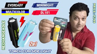 🔦🔦Top Features of the EVEREADY MINIMIGHT DL101  Torch Cum Side Light [upl. by Iden]