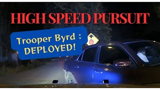 Legendary Trooper Byrd quickly PITs suspect ending multiagency pursuit  Arkansas State Police [upl. by Aenej]