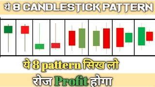 ये 8 Candlestick pattern सिख लो रोज Profit होगा  Nitish Singh Trader candlestickpattern Course [upl. by Townsend]