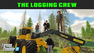 We Are Clearing This Swamp Fast  Logging Crew 98  Farming Simulator 2022  FDR Logging [upl. by Goode383]