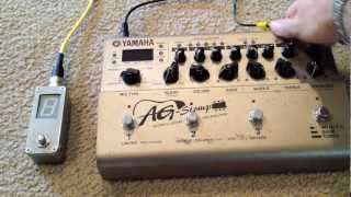 Yamaha AG Stomp Mod [upl. by Lamprey]