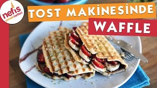 Tost Makinesinde Waffle Nasıl Yapılır [upl. by Aisylla21]