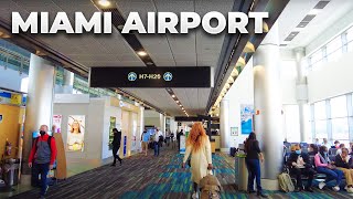 Disembarking my Plane at Miami Airport and getting my luggage [upl. by Humfried]