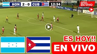 En Vivo Honduras vs Cuba donde ver y a que hora juega Honduras vs Cuba Eliminatorias EN DIRECTO [upl. by Minica]