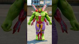 IRONMAN amp HULK VS HULKBUSTER VENOM AND ABOMINATION FIGHT WHOS THE STRONGEST 🤯 shorts gta5 [upl. by Aracot]