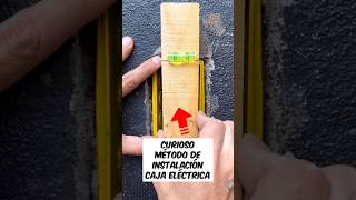 Instalación Precisa de Caja Eléctrica empotrada [upl. by Airretnahs539]