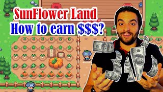 Sunflower Land Game Guide Start Earning Today 🌻💰Altyazili [upl. by Imugem]