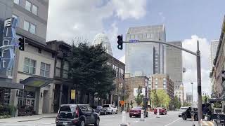 Louisville Kentucky Main Street 4K Walking Tour [upl. by Hannavahs]