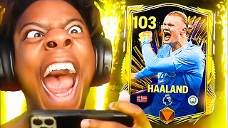 iShowSpeeds GREATEST FIFA Mobile Pack Opening [upl. by Anadal390]