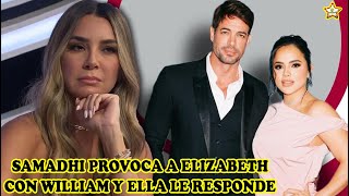 Samadhi Zendejas Comparte Video Con William Levy Y Elizabeth Gutiérrez Le Responde [upl. by Baker617]