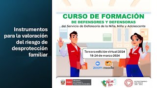 15 Instrumentos para la valoración del riesgo de desprotección familiar [upl. by Neiv]