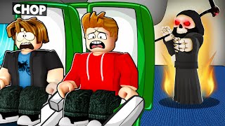 ROBLOX CHOP AND FROSTY SURVIVE AIRPLANE STORY 2 CHALLENGE [upl. by Aires]