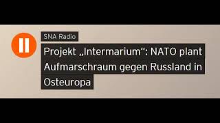 Projekt „Intermarium“ NATOAufmarschraum gegen Russland in Osteuropa Sputniknews [upl. by Marius]