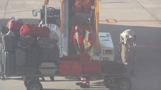 Luggage Handling  Euroairport BaselMulhouse swissport  easyjet [upl. by Maxantia251]