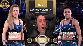 Ronda Rousey vs Germaine de Randamie  UFC Storng Woman Fight [upl. by Ahsinat179]