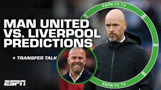 Manchester United vs Liverpool PREDICTIONS  Transfer Deadline Review 👀  ESPN FC [upl. by Aldous653]