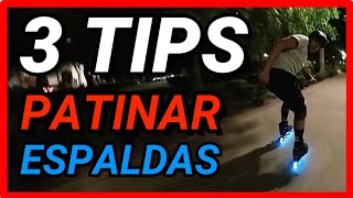 🔥como PATINAR hacía ATRÁS  Rápido  Tutorial  Patines Freeskate [upl. by Nrubyar596]