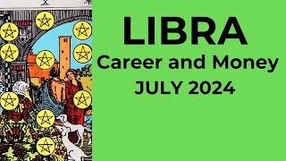 Libra A New Abundant Future Opens As You Make A Major Decision 💰 July 2024 CAREER AND MONEY Tarot [upl. by Niessuh]