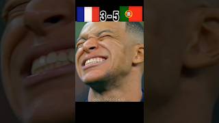 France Vs Portugal final FIFA world cup 2026  Ronaldo Vs Mbappe shorts football shortvideo cr7 [upl. by Angrist]