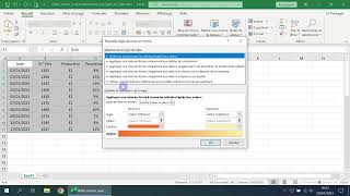 Colorer automatiquement une ligne sur deux  Excel [upl. by Arela463]