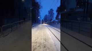 Linje 6 nach Nymånegatan via Sahlgrenska 2x M29 Einfahrt in Göteborg Önskevädersgatan zugshorts [upl. by Ybrad170]