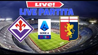 FIORENTINA vs GENOA  DIRETTA LIVE  SERIE A 31° GIORNATA [upl. by Yael649]