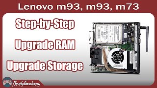 Upgrading the Lenovo m93 m93p m73 Step by Step [upl. by Emlin]