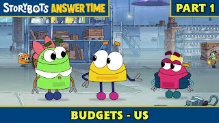 Budgets  US Part 17  StoryBots Answer Time [upl. by Odrahcir573]