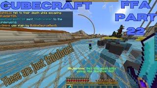 Cubecraft FFA Part 22 Runners Runners Runners [upl. by Villiers]