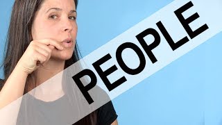 How to Pronounce PEOPLE  American English Pronunciation [upl. by Aikmat]