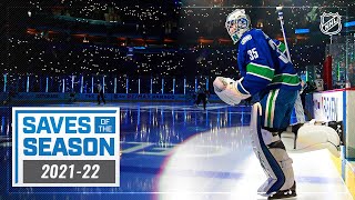 Best Saves of the 202122 NHL Season [upl. by Eduam15]