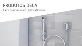 DECA  Ducha Higiênica Universal Deca Comfort [upl. by Einapets]