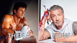 Sylvester Stallone from 1969 to 2023 evolution hollywood [upl. by Barlow]