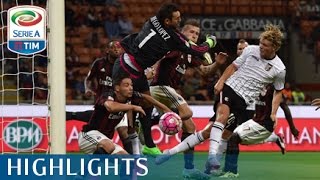 Milan 32 Palermo  Highlights  Matchday 4  Serie A TIM 201516 [upl. by Roley]