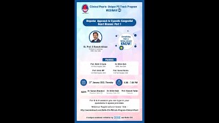 Approach to Cyanotic Congenital Heart Disease Part 1 Dr S Ramakrishanan [upl. by Eixela]