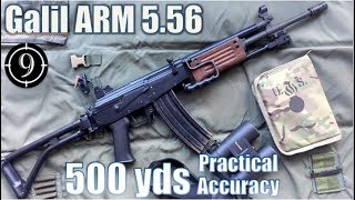 Galil ARM to 500yds Practical Accuracy [upl. by Belanger]