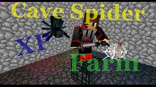 How to make a Cave Spider XP Farm [upl. by Had]