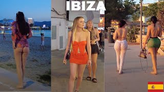 IBIZA SPAIN NIGHTLIFE WALK TOUR JUNE 2023 [upl. by Ahsotal755]