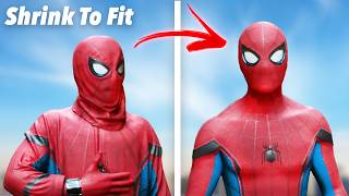 I Built SpiderMans Self Tightening Suit [upl. by Winson]