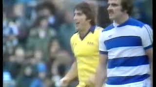 QPR v EVERTON 197778 season EXTENDED HIGHLIGHTS 081077 [upl. by Idolem]