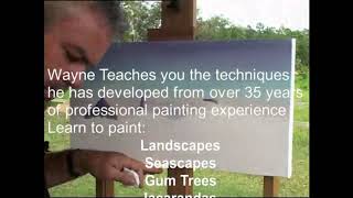 Learn to Paint Glasshouse Mountains [upl. by Zetram]