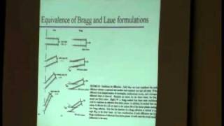 Introduction to Crystallography Lecture 6 — Diffraction [upl. by Gnilyam125]