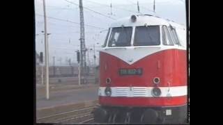 Leipzig nach Chemnitz mit BR 118 der DR 59 min [upl. by Llerat886]