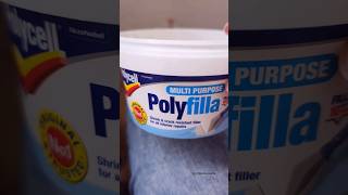 Polyfilla  filling up more cracks [upl. by Warenne]