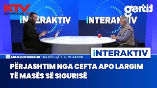 Përjashtim nga Procesi i Berlinit apo largim të masës së sigurisë Mazllum Baraliu Interaktiv  KTV [upl. by Akimit]