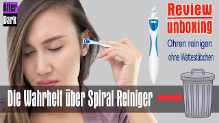 Spiral Ohrreiniger  Schrott Ohren reinigen ohne Wattestäbchen 🙃Ohrenschmalz entfernen 1 [upl. by Lydie779]