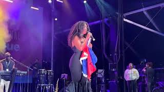 Rutshelle Guillaume Live Performance La Nuit dAfrique Montréal Canada [upl. by Eisset]